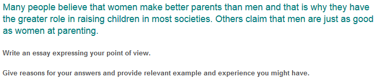 women make better parents than men